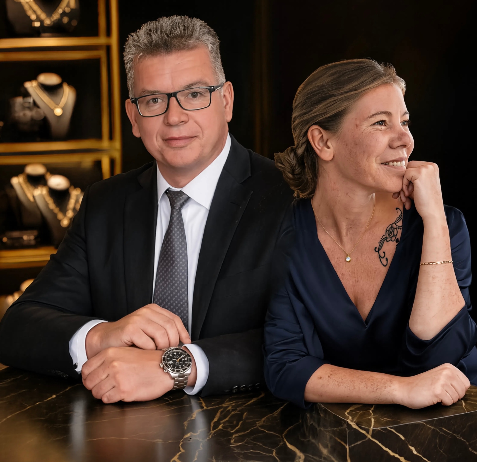 Mirko Ketz und Anja Karge